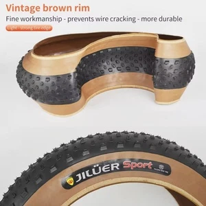  JILÜER Qualitäts 26x4.0 Fat Reifen Ebike Rennrad 4" Zoll breit leichtgängig leise Ridstar - Bild 1 von 2