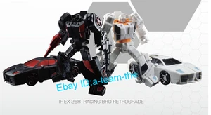 Juguete Transformable Fábrica de Hierro If Ex-26R RACING BROS Juguete Runamout y Runamuck - Imagen 1 de 3