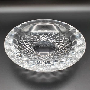 Vintage Waterford Colleen/Alana geschliffener Kristall großer 7" schwerer Aschenbecher/Schmuckschale - Bild 1 von 7