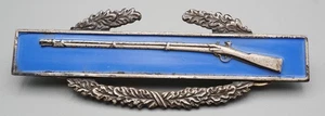Insignia de infantería de combate CIB del ejército esterlina de la Segunda Guerra Mundial EXCELENTE ESTADO - Imagen 1 de 2