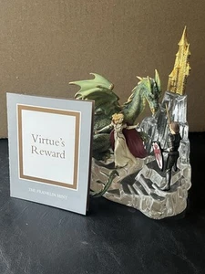 Franklin Mint  Dragon Slayer "Virtues Reward" Sculpture by Michael Whelan  *Rare - Picture 1 of 13