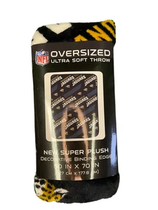 NFL Jacksonville Jaguars Súper Suave 50" x 70" Manta de Felpa Nueva con Etiquetas - Imagen 1 de 3