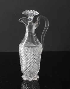 Huilier en cristal de baccarat le creusot pointe de diamant - Picture 1 of 4