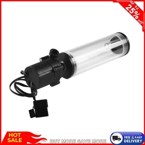 G1/4 Thread XHC8+160mm Cylinder Water Tank Water Pump for CPU Water Cooling - Afbeelding 1 van 12