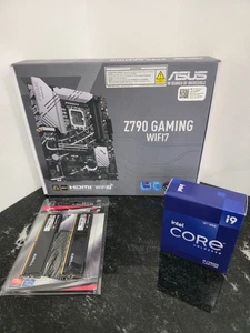 Intel i9-12900K, ASUS Z790 Prime Gaming WiFi7 , G.Skill Ripjaws S5 32GB Bundle - Picture 1 of 10