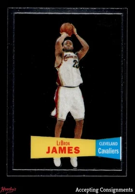 2007-08 Topps Chrome 1957-58 Variation #23 LeBron James CAVALIERS - Image 1 of 2