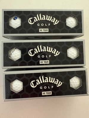 Callaway HX Tour Golf Balls NEW 9 Golf Balls Distance Control has a Logo - Image 1 of 4