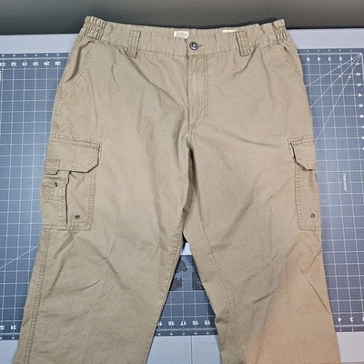 Redhead Cargo Pants 40x30 Fulton Khaki Tan Ripstop Canvas Work Stretch Outdoors - Image 1 of 4