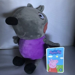 Rare 10" Peppa Pig Danny Dog Pig Plush The Toy Factory BRAND NEW - Picture 1 of 6