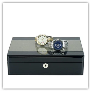 Quality Watch Jewelry Display Storage Holder Case Glass Box Organizer Gift 4te - Picture 1 of 5
