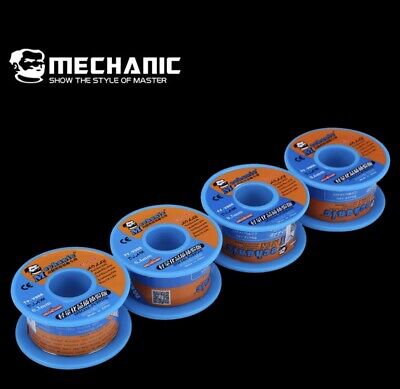MECHANIC 40g 0.3mm Solder Wire Rosin Core Welding Tin Wire Low Melt • 8.90£