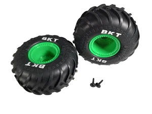 Monster Jam Grave Digger 1:15 RC Truck 66801 Spin Master ~ BKT Front Wheels - Picture 1 of 3