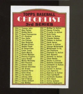 1972 Topps Baseball #251 Checklist 264-394 Card - NM #4888 - Picture 1 of 1