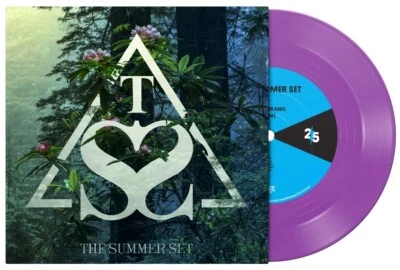 THE SUMMER SET Boomerang PURPLE VINYL 7" /500 mayday parade fall out boy maine - Image 1 of 2
