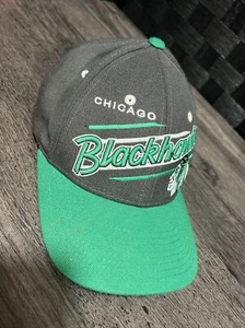 NFL Chicago Blackhawks Green And Gray Zephyr Hat - Picture 1 of 6
