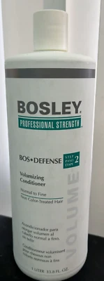 BOSLEY BOS-DEFENSE Volumizing Conditioner Non Color-Treated 33.8 oz / 1 Liter - Image 1 of 2