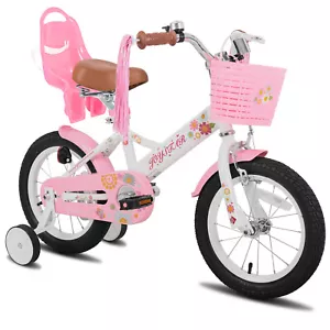 JOYSTAR Girls Bike 2-7 Years old 12-16 Inch Girls Doll Seat Streamers best gift - Picture 1 of 37