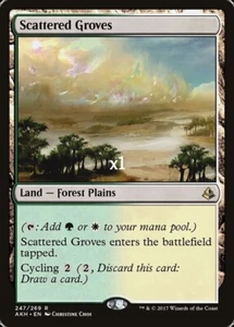 MTG Amonkhet AKH Scattered Groves MINT - Picture 1 of 1