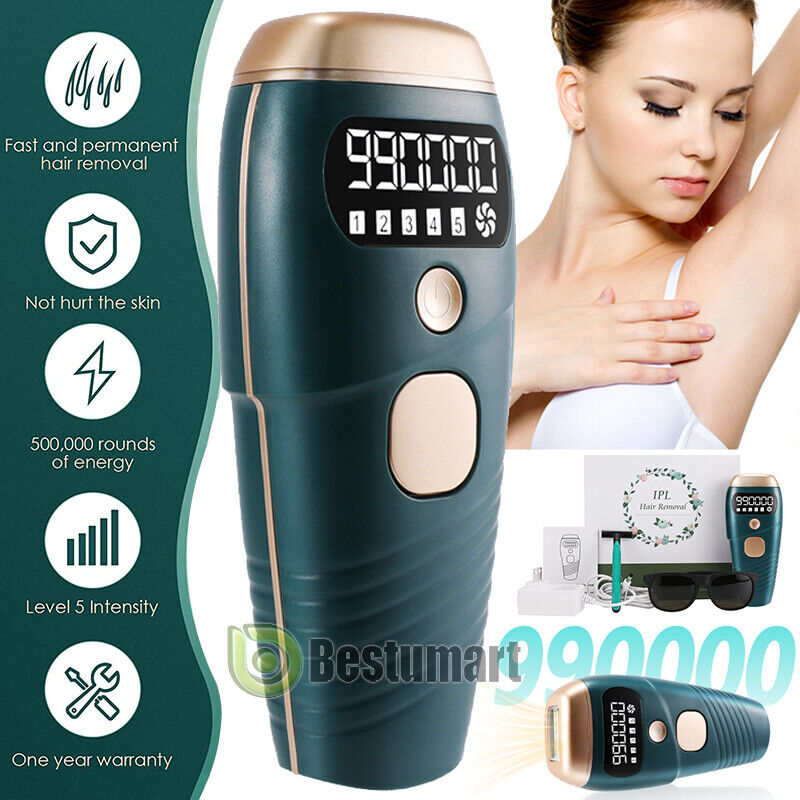 990000 Flashes Electric Depiladora Laser IPL Permanent Laser Hair Removal Device