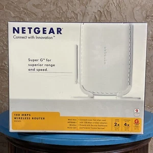 Netgear WGT624 Super-G 108 Mbps Wireless Firewall Router NEW SEALED - Picture 1 of 5