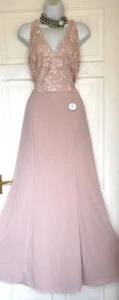 CHI CHI LONDON LONG MAXI EMBELLISHED OCCASION PARTY DRESS SIZE 16 NEW with tags - Picture 1 of 6