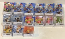 *New* Lot of 15 Amiibo Mario Party Kirby Splatoon Star Fox Yoshi R.O.B.