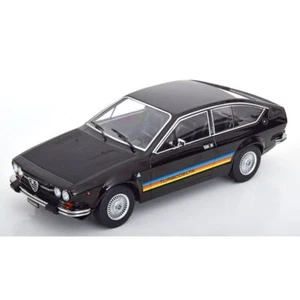 Kkdc181094 1/18 Alfa Romeo Gtv 2000 Turbodelta 1979 Black/Matte Black Diecast Mi - Picture 1 of 6