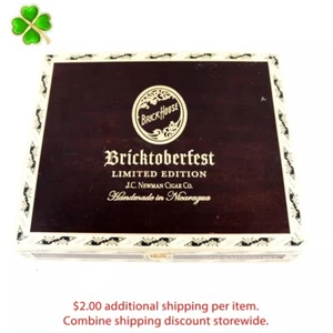 Caja de cigarros de madera Toro Brick House Bricktoberfest edición limitada 9" x 7,5" x 1,5" - Imagen 1 de 12