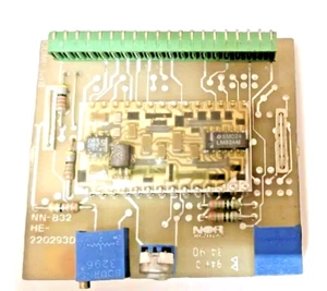 NORCONTROL NN-832.5 HE-220293 D ANALOG INPUT ADAPTOR PCB CARD - Picture 1 of 5