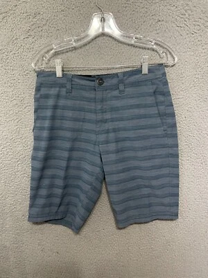 Volcom Hybrid Shorts Mens 28 Blue Surf & Turf Chinos 4 Way Stretch - Image 1 of 4