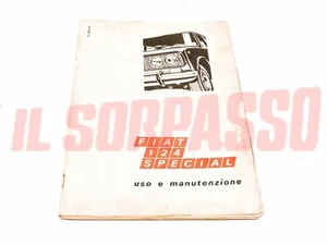 LIBRETTO USO E MANUTENZIONE FIAT 124 SPECIAL ORIGINALE 5 EDIZIONE - Imagen 1 de 1
