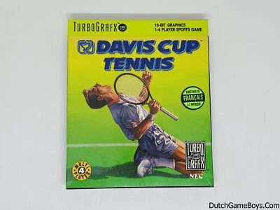 Turbografx - Davis Cup Tennis - New & Sealed - Image 1 of 4