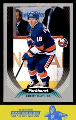 2020-21 Parkhurst Anthony Beauvillier Silver #95 New York Islanders - Image 1 of 2