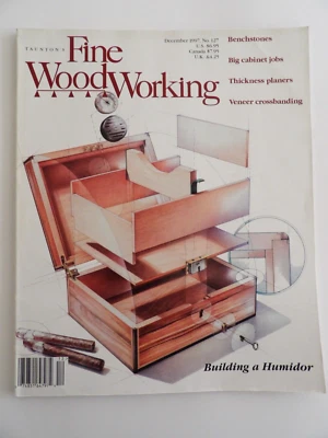 Taunton Fine Wood Working Magazine December 1997 Home Building DIY How To Foto 1 de 2