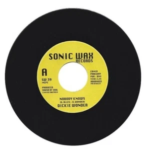 45Re✦DICKIE WONDER✦ "Nobody Knows"✦ 1966 Great Upbeat Northern Soul♫ - Picture 1 of 1