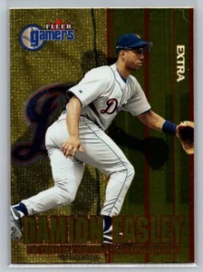 2000 Fleer Gamers Extra #42 Damion Easley Detroit Tigers Baseball Card - Picture 1 of 2