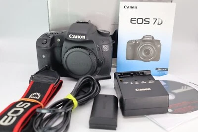Canon EOS 7D 18.0 MP Digital SLR Camera - Black (Body Only) - Image 1 of 4