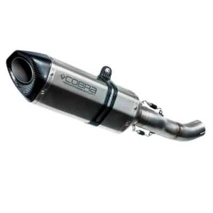 Cobra Sport Harley Davidson Pan America Exhaust Titanium End Can MCHD03S006-TI - Picture 1 of 5