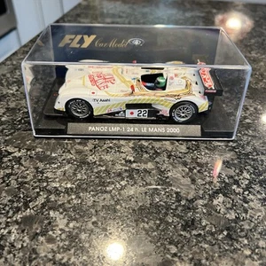 Fly Car Model Panoz LMP-1 24 h. LE MANS 2000 #22 Slot Car in Case - Picture 1 of 4