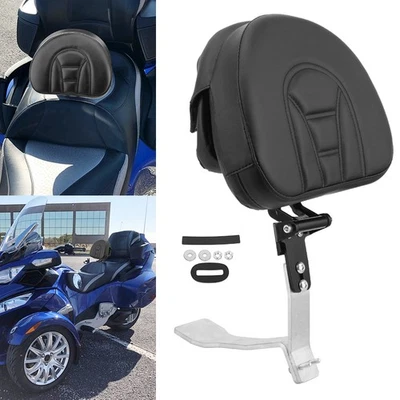 Adjustable Driver Rider Seat Backrest For Can Am Spyder RT SM6 SE6 2008-2017 - Image 1 of 4