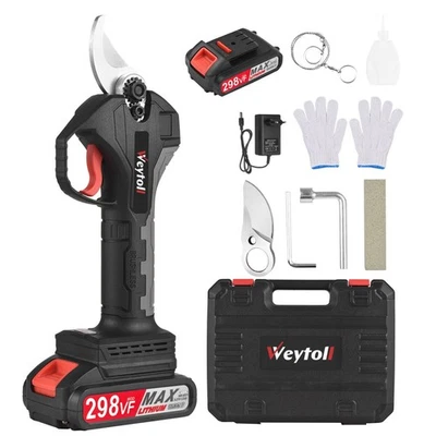 Wireless Electric Pruning Shears Garden Tool Pruner Cordless Electric Garden Sci - Image 1 of 4
