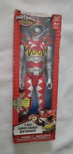 Power Rangers 12" Dino Super Charge T-Rex Super Charge Red Ranger Figur Neu  - Bild 1 von 9