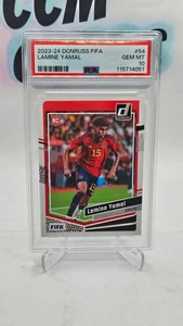 2023-24 DONRUSS FIFA LAMINE YAMAL RED SOCCER SPAIN PSA 10 - Bild 1 von 2