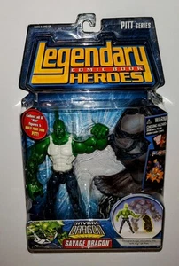 SAVAGE DRAGON Legendary Comic Book Heroes Tank Top Figure Marvel Toys PITT BAF - Picture 1 of 6