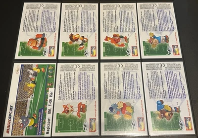 Beipackzettel BPZ - Satz Magic Sport 1 alle 15 verschiedenen Benelux/Belgien - Bild 1 von 2