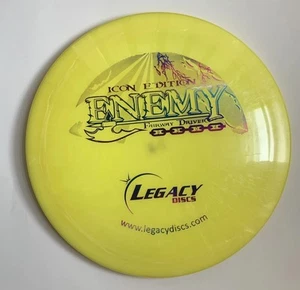 Legacy Discs Icon Edition Enemy Fairway Driver Yellow 173 Grams - Picture 1 of 4