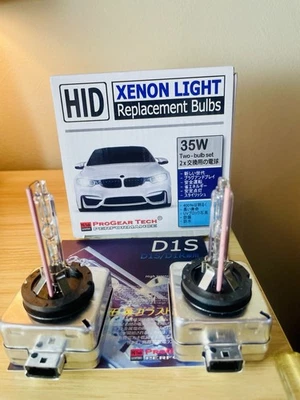 2pcs D1S D1R 10000k OEM HID Xenon Headlight Replacement Light Bulbs 2000LM - Image 1 of 4