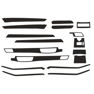 Kit d'autocollants intérieurs pour Mercedes Benz Classe E W212 zy - Imagen 1 de 6