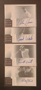 2001 SP AUTHENTIC GOLF SIGN OF THE TIMES AUTOGRAPH 20 DIFFERENT CARD LOT AUTO - Picture 1 of 4