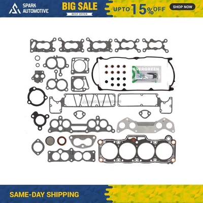 Head Gasket Set Fit 84-95 Mazda 626 Turbo B2000 B2200 Kia Sportage FE F2L F2G - Image 1 of 4